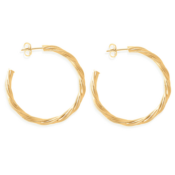 Large Chain Hoops